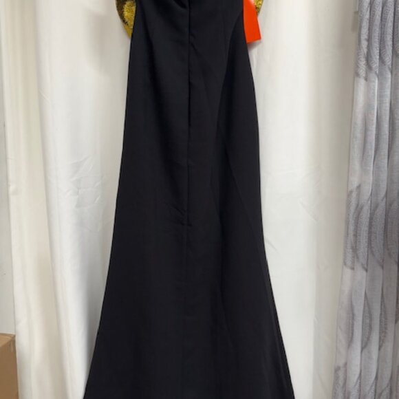 Simon Miller Strapless Black Dress with Gold Accent - Picture 6 of 10